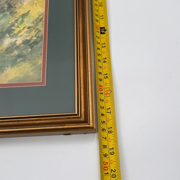 Paul Sawyier Mayme on the Elkhorn Framed Collector Print Kentucky River Scene - Picture 11 of 12